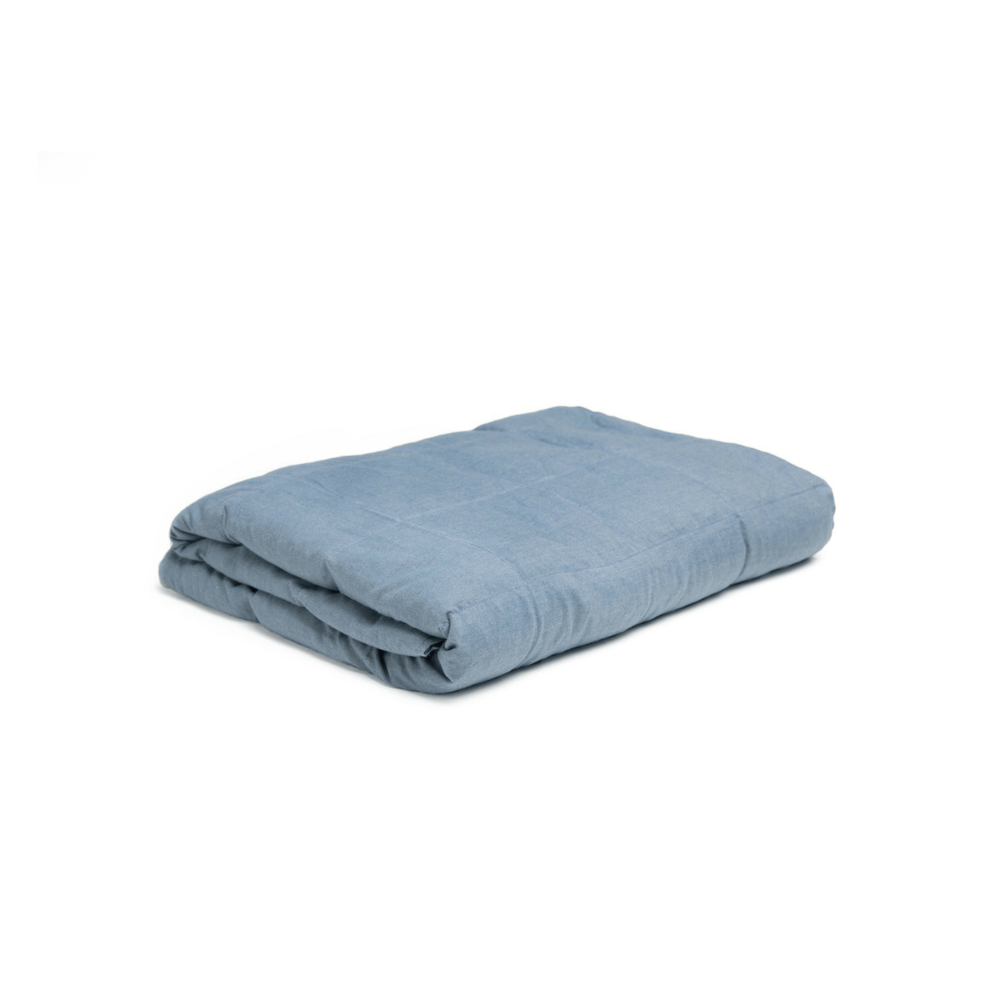 Blue Chambray Weighted Blanket Weighted Blanket Weighting Comforts