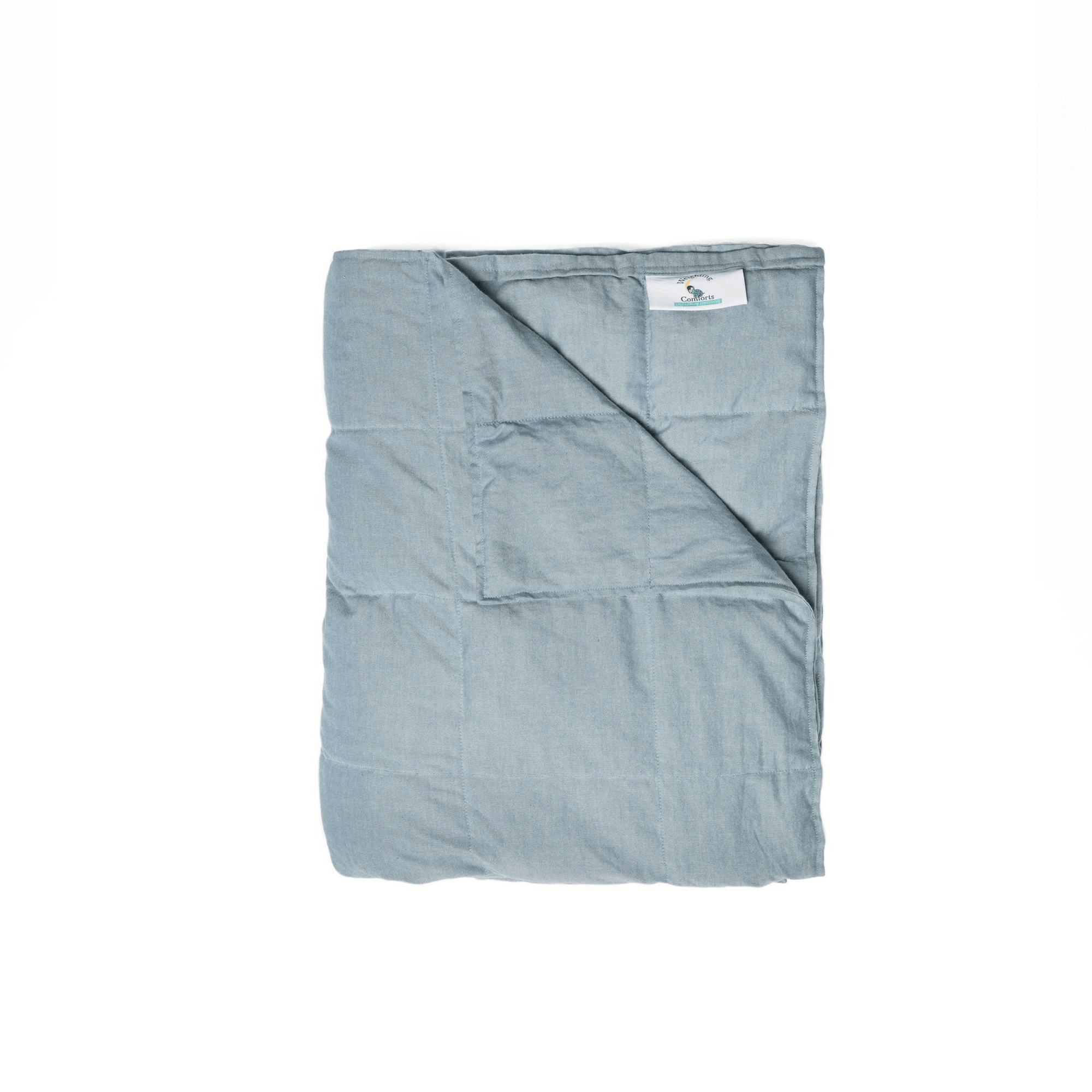 Blue Chambray Weighted Blanket Weighted Blanket Weighting Comforts