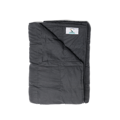 Gently Used Charcoal Weighted Blanket Weighted Blanket Weighting Comforts