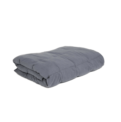 Gently Used Charcoal Weighted Blanket Weighted Blanket Weighting Comforts