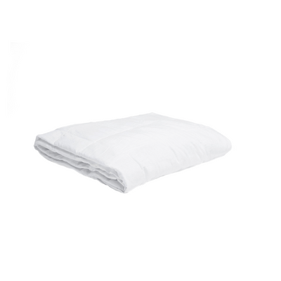 COOLMAX® Weighted Blanket White Gently Used Weighted Blanket Weighting Comforts