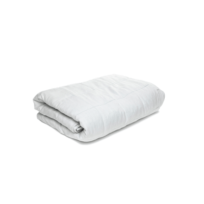 Mini COOLMAX® Weighted Blanket Light Grey Weighted Blanket Weighting Comforts