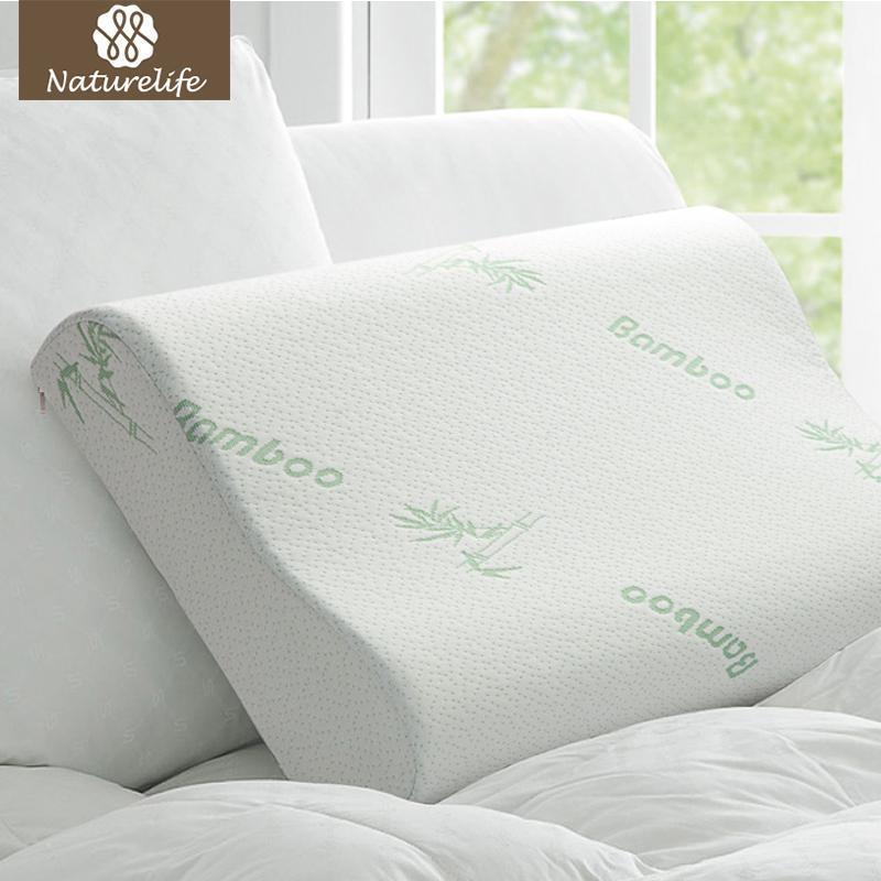 Naturelife Bamboo Fiber Memory Foam Pillow Travel Pillows Naturelife Store 