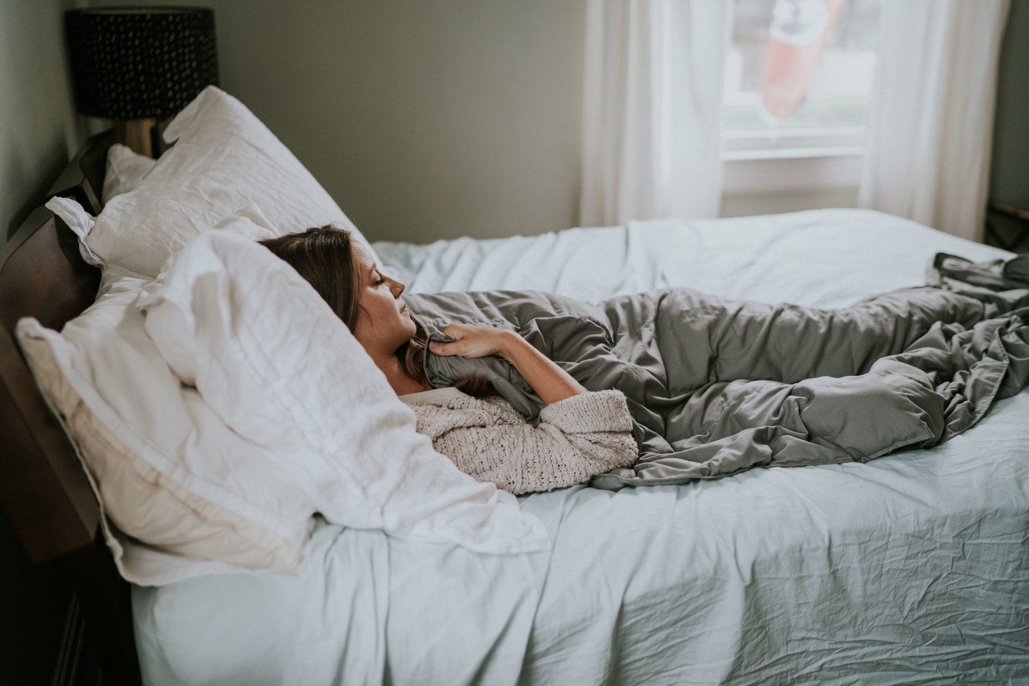 Test Product Weighted Blanket Weighting Comforts