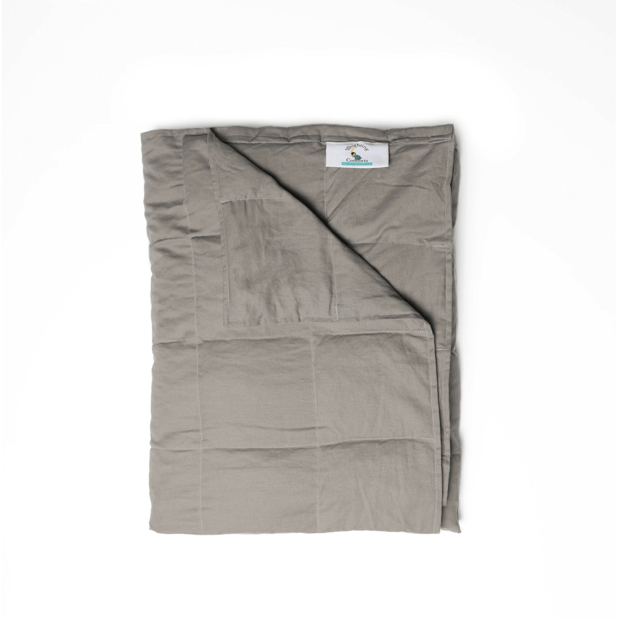 Gently Used Pewter Weighted Blanket Weighted Blanket Weighting Comforts