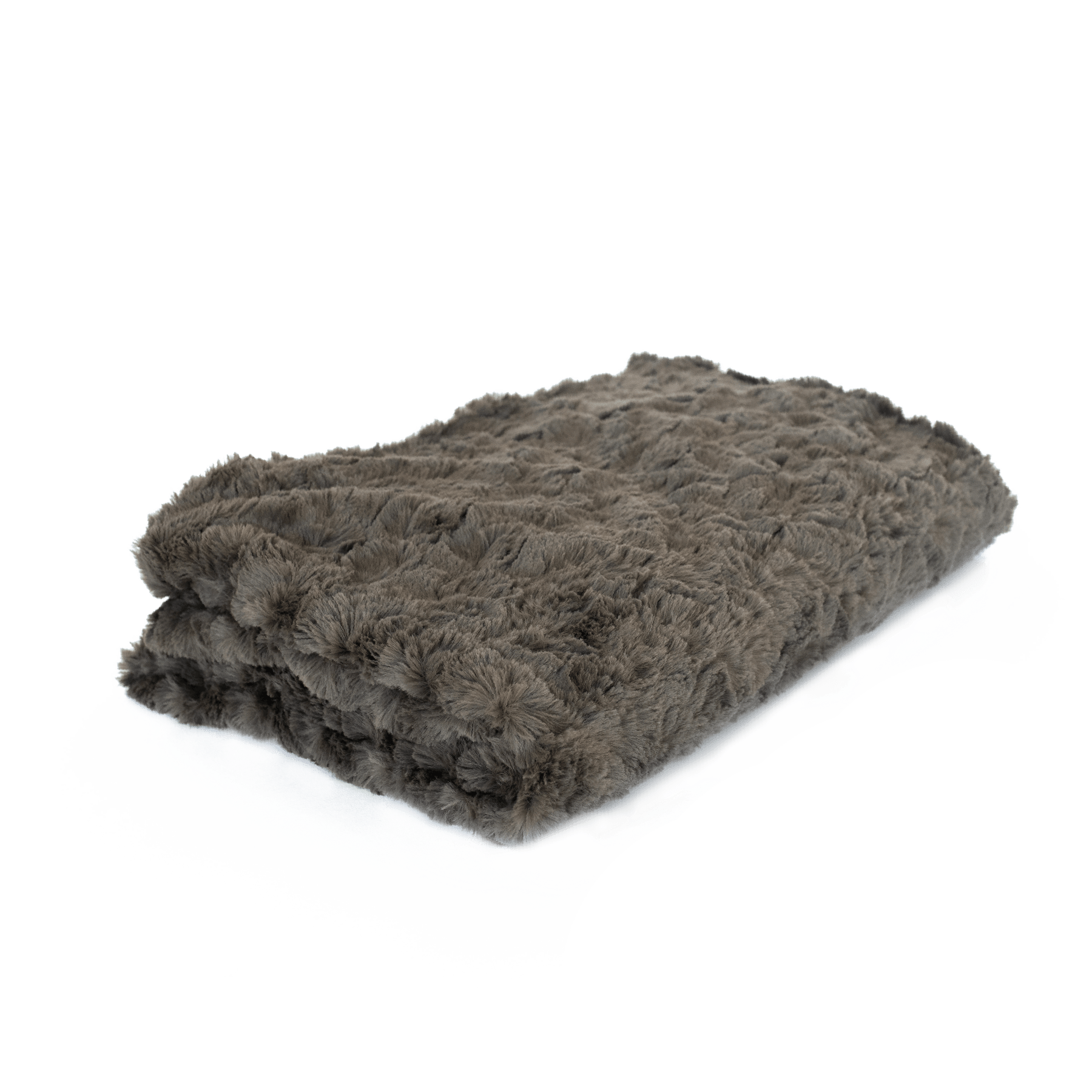 Faux Fur Cozy Throw + Duvet Weighting Comforts