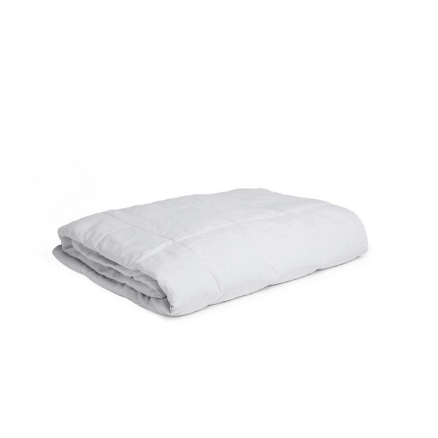 Performance COOLMAX® Weighted Blanket Light Grey Weighted Blanket Weighting Comforts 
