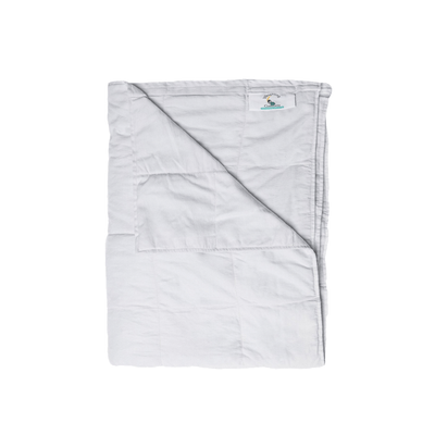 Performance COOLMAX® Weighted Blanket Light Grey Weighted Blanket Weighting Comforts