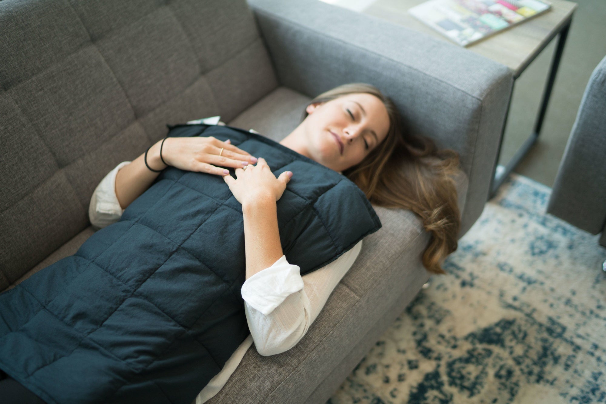 Travel Size Weighted Blanket Weighting Comforts